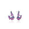 s925 sterling silver zircon personalized popular diamond earrings fashionable sexy high-end earrings