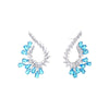 s925 sterling silver zircon earrings fashion personality earrings creative sweet style earrings